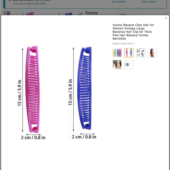 80’s Bundle(L tracksuit, yellow belt, yellow hoop earrings, banana clip set) - Picture 12 of 14